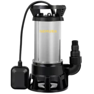 Pompe vide cave eaux chargées Inox 1100W Nemura – 20 000 L/h